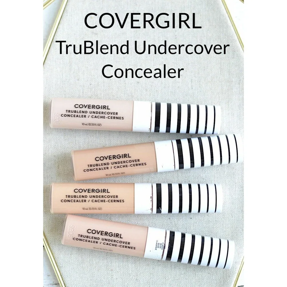 Covergirl Trublend Undercover Concealer Brightening Full Coverage Under Eye
